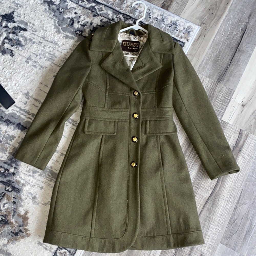 Guess pea coat - excellent condition petite XS